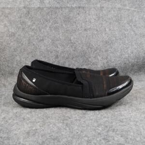 Bzees Shoes Womens 9.5 Loafer Slip On Lollipop Casual Comfort Walking Stretch